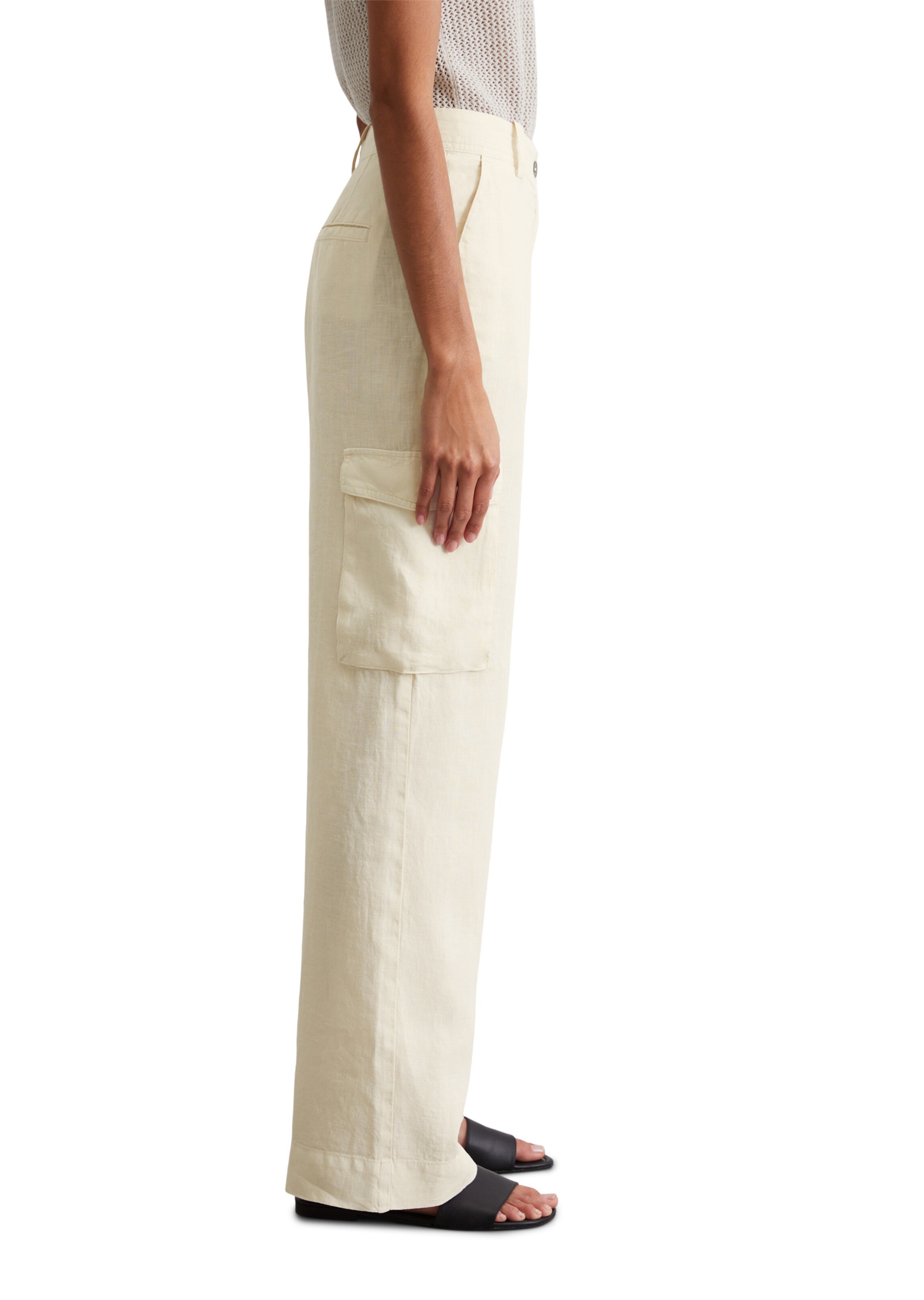 Regular Pantalon cargo Marc O'Polo en beige