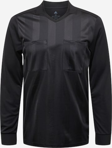 juoda ADIDAS PERFORMANCE Sportiniai marškinėliai 'REFEREE': priekis