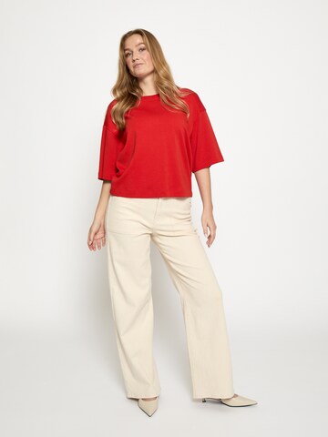 Peppercorn Shirt 'Fiola' in Red