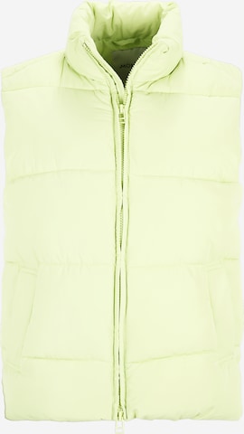 Monki Vest 'Lacy' in Green: front
