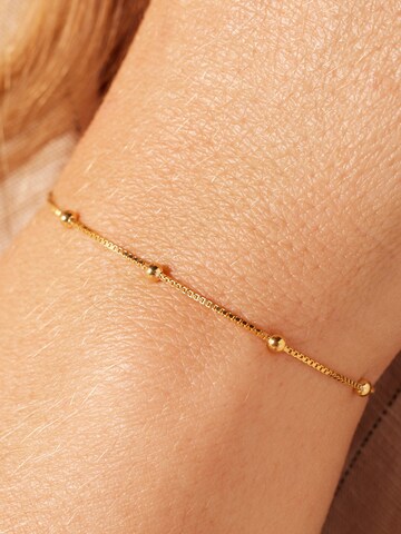 Lucardi Bracelet 'Elegant leger' in Gold: front