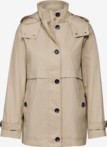 CECIL Midi Trench Jacke in Beige: Vorderseite