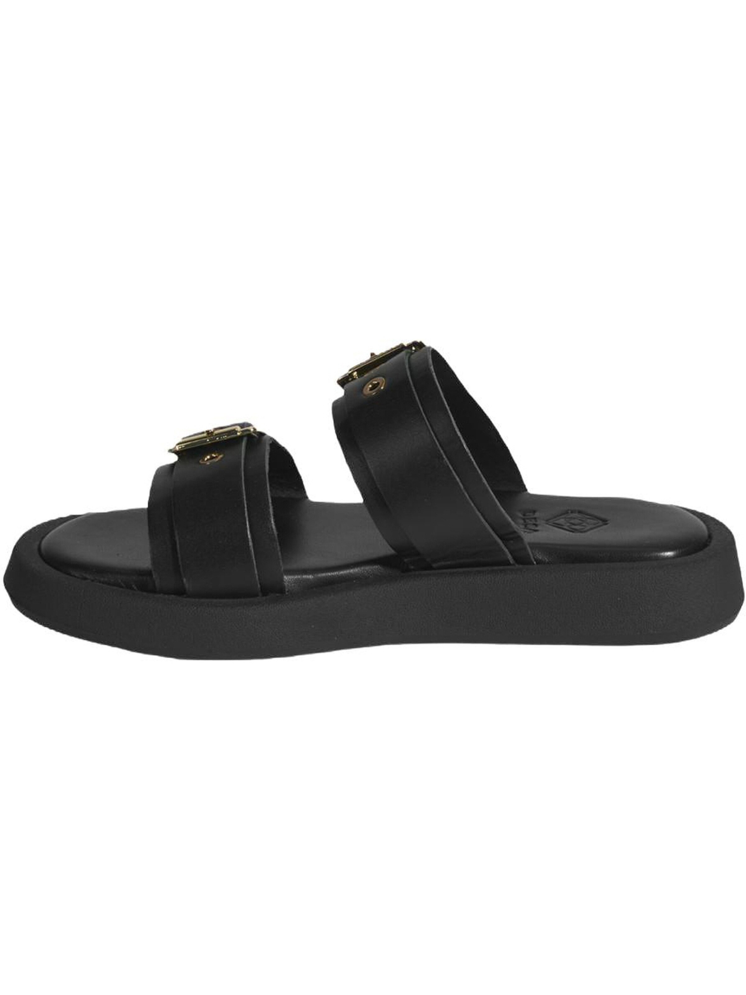 Desa Slippers 'Hausschuhe' in Black