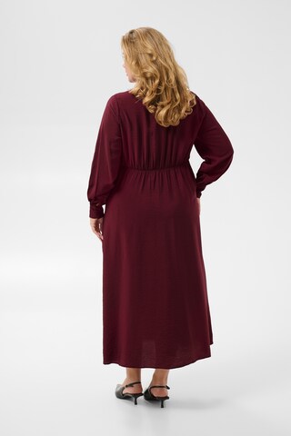 KAFFE CURVE - Vestido 'Neela' em vermelho