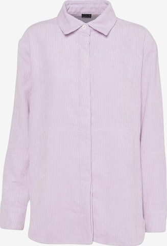 Chemisier ' Leonora ' Gina Tricot en violet : devant