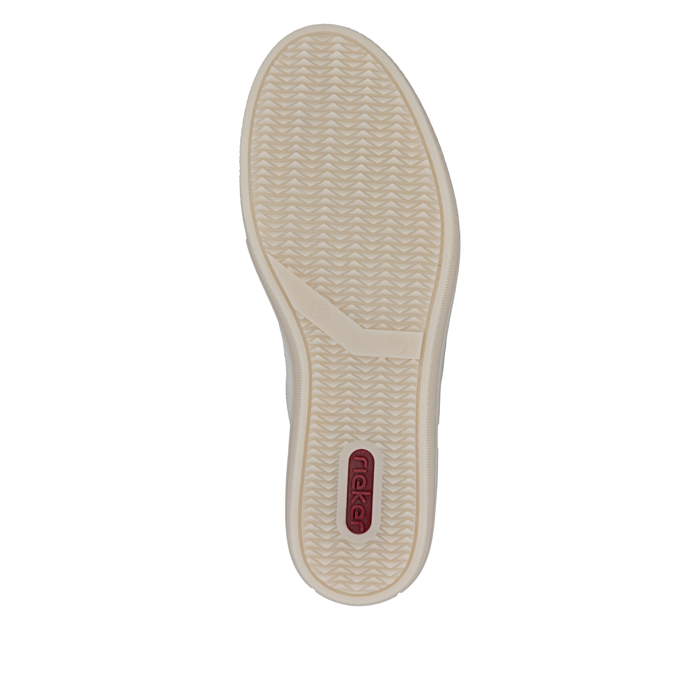 Baskets basses Rieker en gris