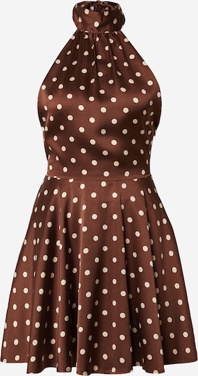 ORIMEI by Victoria Swarovski Kleid in braun / weiß, Produktansicht