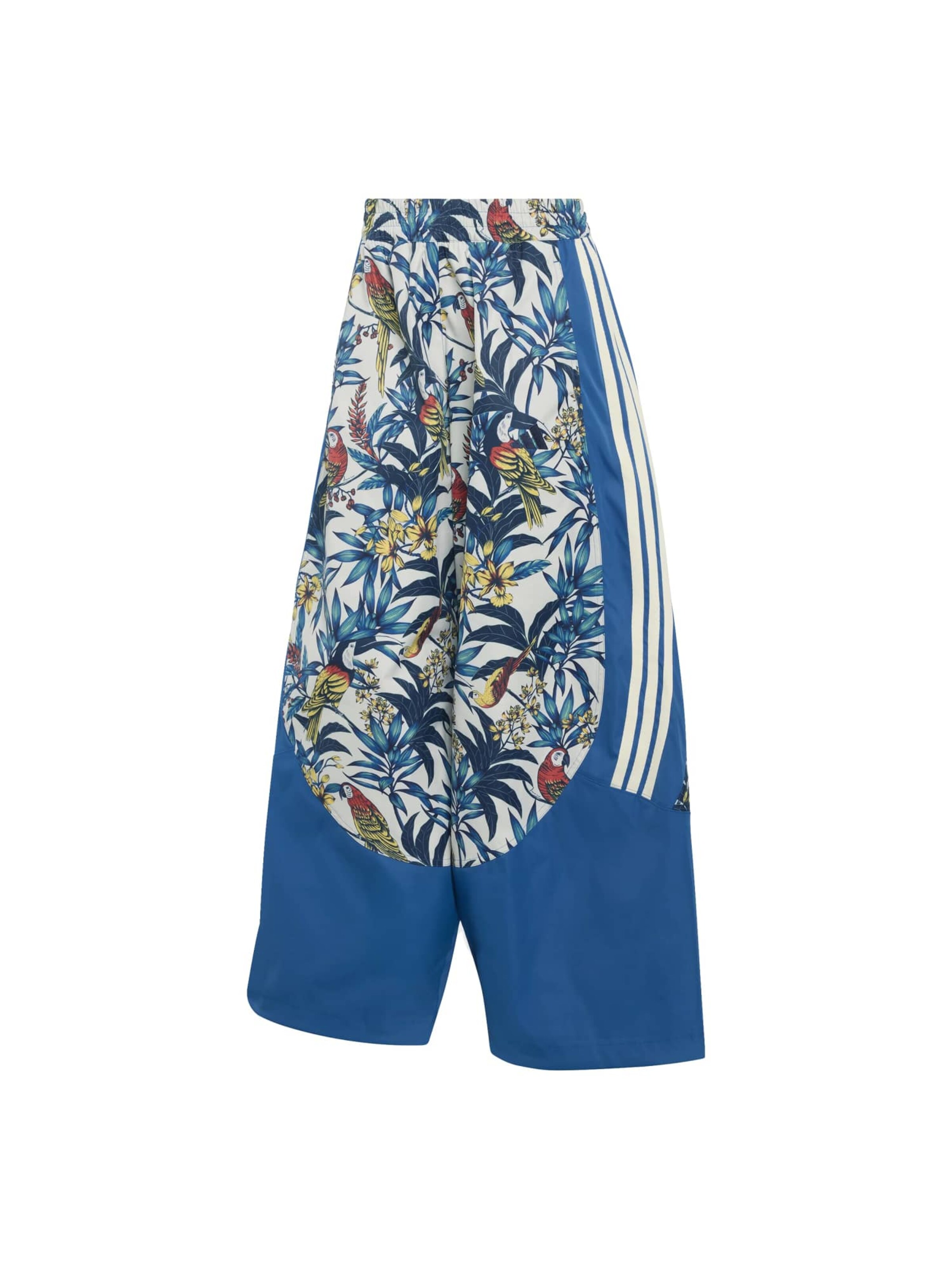 ADIDAS SPORTSWEAR Baggy Sportbroek 'FARM PRM' in Groen: voorkant