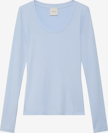Calvin Klein Shirt in Blauw: voorkant