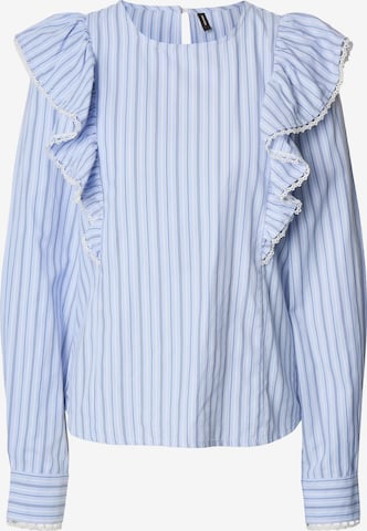 Vero Moda TallBluza 'VMFANNI' - plava boja: prednji dio