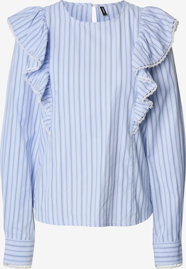 Palaidinė 'VMFANNI' iš Vero Moda Tall, spalva – mėlyna / šviesiai mėlyna / balta, Prekių apžvalga