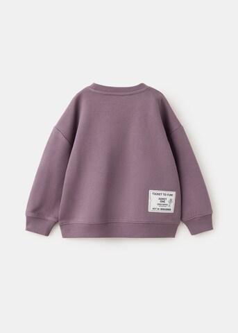 MANGO KIDS Mikina 'ATICKET' - Fialová