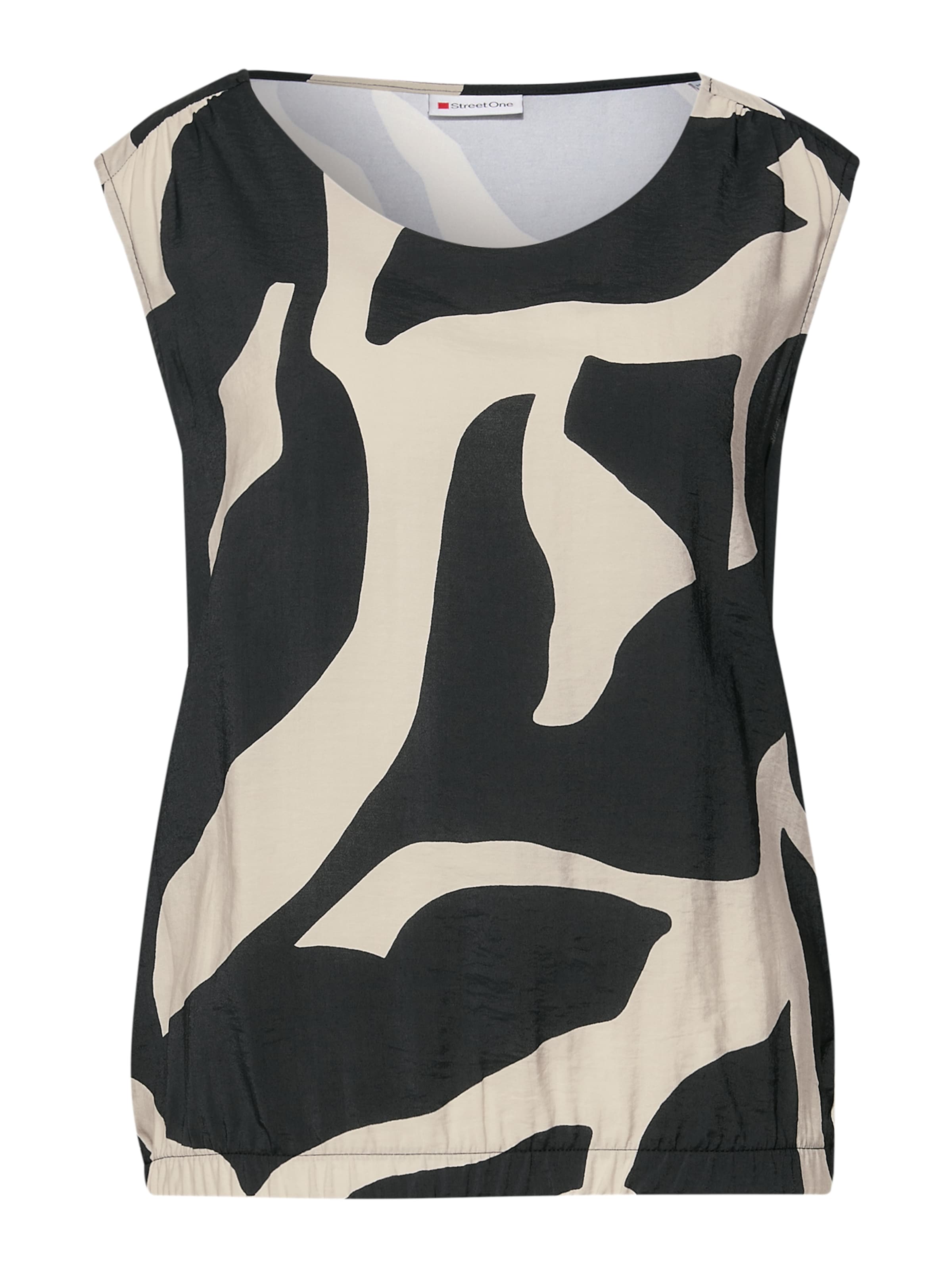 STREET ONE - Top en negro: frente