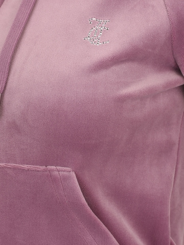 Juicy Couture Petite - Sudadera con cremallera 'MADISON' en lila