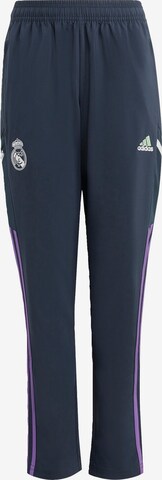 ADIDAS PERFORMANCE Regular Workout Pants 'Real Madrid Condivo 22' in Blue: front