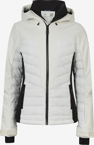 O'NEILL Athletic Jacket 'Igneous' in White: front