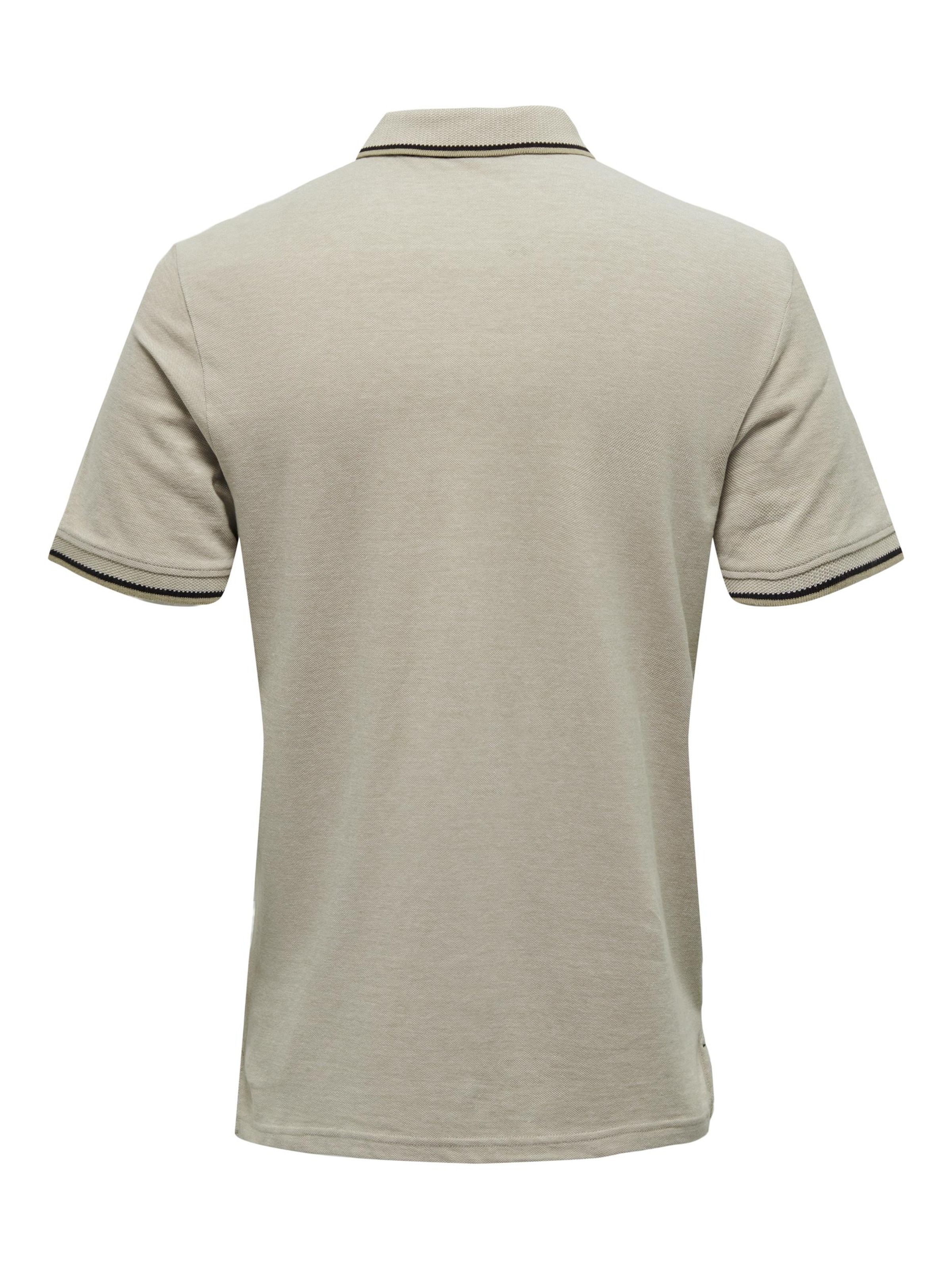 Only & Sons Тениска 'Fletcher' в бежово