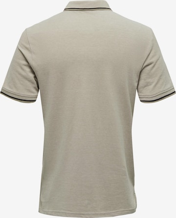 T-Shirt 'Fletcher' Only & Sons en beige