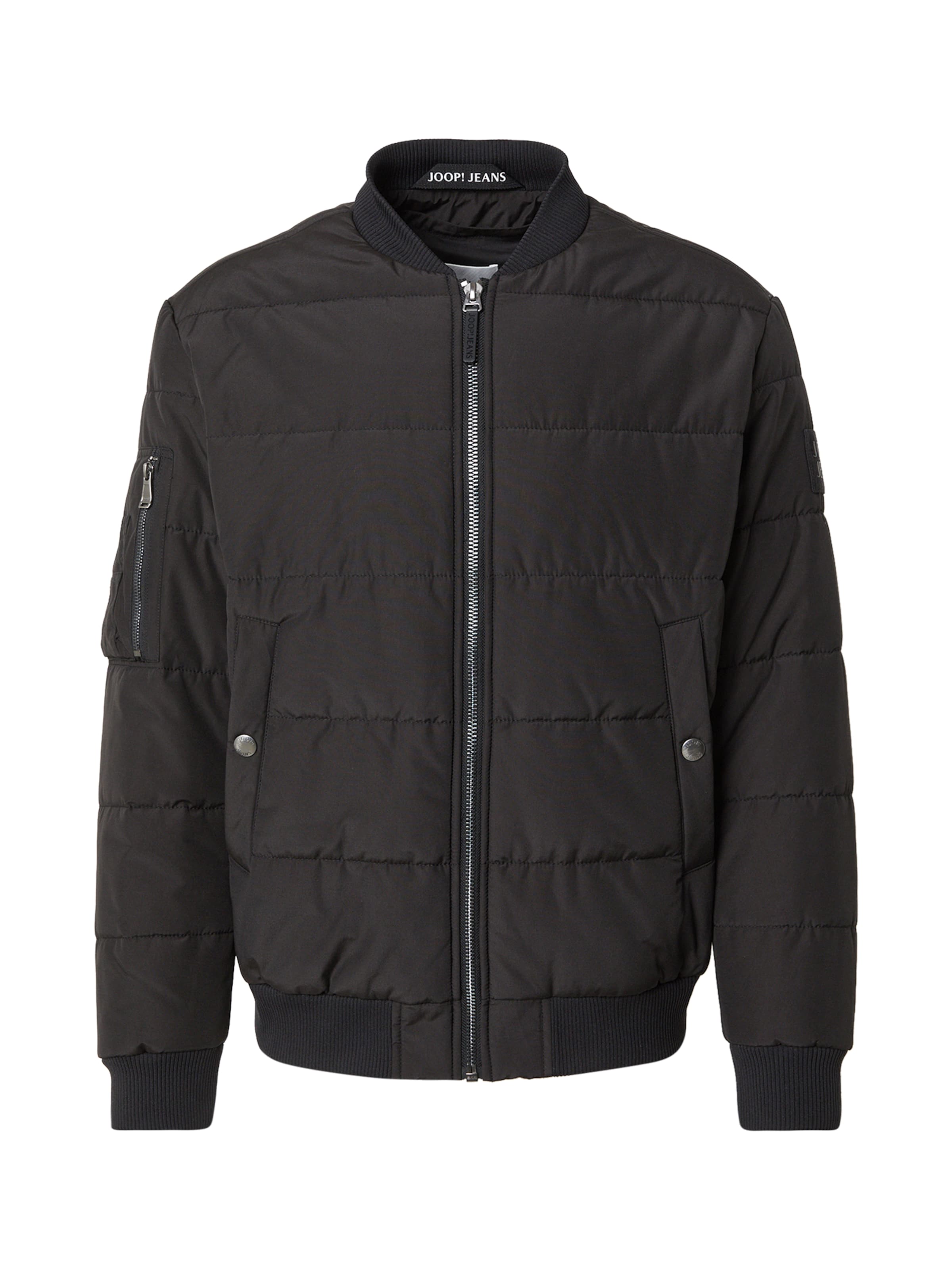 JOOP! Jeans Демисезонная куртка 'Roxwell' в Черный