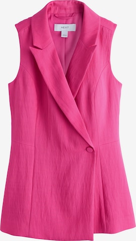Gilet de costume Next en rose : devant