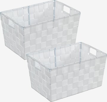 Wenko Box/Basket 'Adria' in White: front