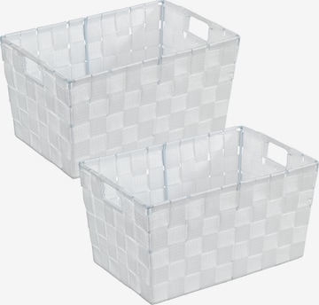 Wenko Box/Basket 'Adria' in White: front