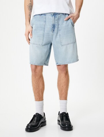 Koton Loosefit Jeans in Blauw: voorkant