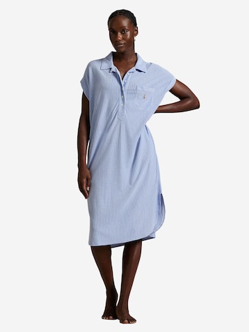 Polo Ralph Lauren Nachthemd 'Oxford ' in Blau