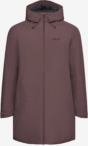 JACK WOLFSKIN Wintermantel in Lila: Vorderseite