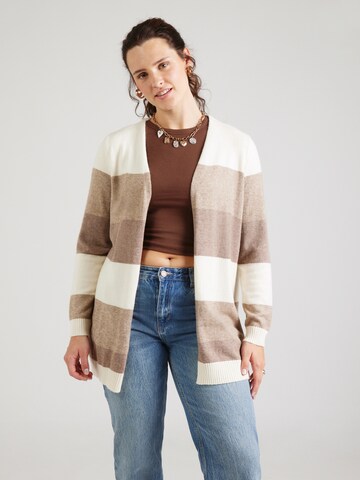 Cardigan 'CARESLY' ONLY Carmakoma en gris : devant