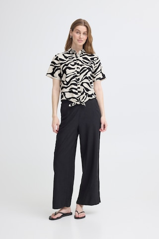 ICHI Blouse ' LINNO ' in Beige