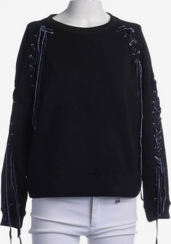Maje Sweatshirt & Zip-Up Hoodie in S in Black: front