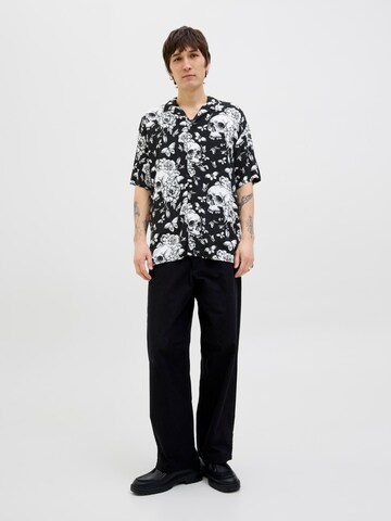 JACK & JONES Comfort Fit Skjorte i sort
