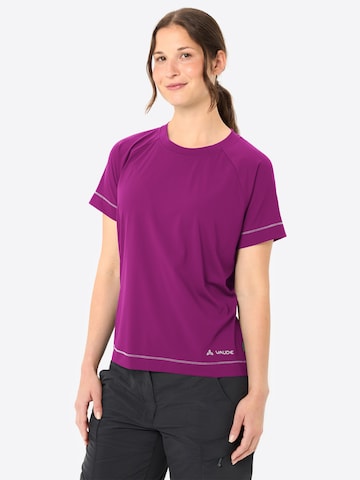 VAUDE T-Shirt 'Neyland II ' in Lila