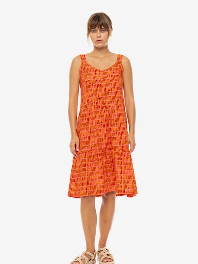 Pink Label Zomerjurk in 36 in de kleur Oranje, Productweergave