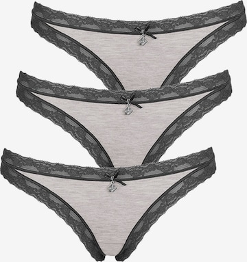 like it! String 'Kim' in Grau: Vorderseite
