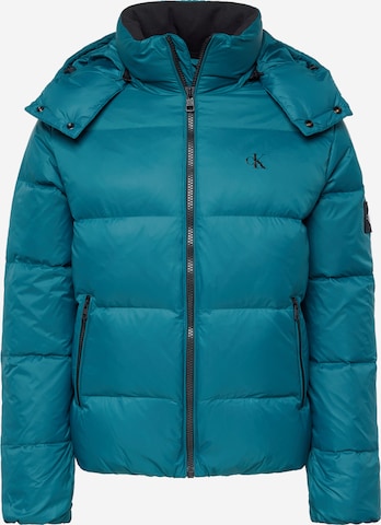 Calvin Klein Jeans Winter jacket 'ESSENTIAL' in Blue: front