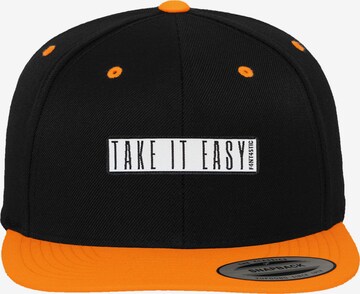 Casquette 'Take It Easy' F4NT4STIC en orange