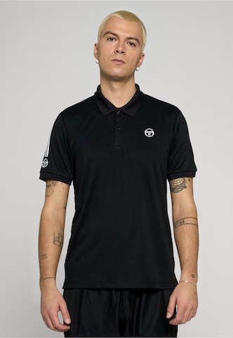 Maglietta 'Cesena' di Sergio Tacchini in nero: frontale