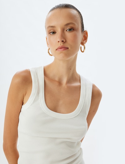 Koton Top in XXXL in weiß, Produktansicht
