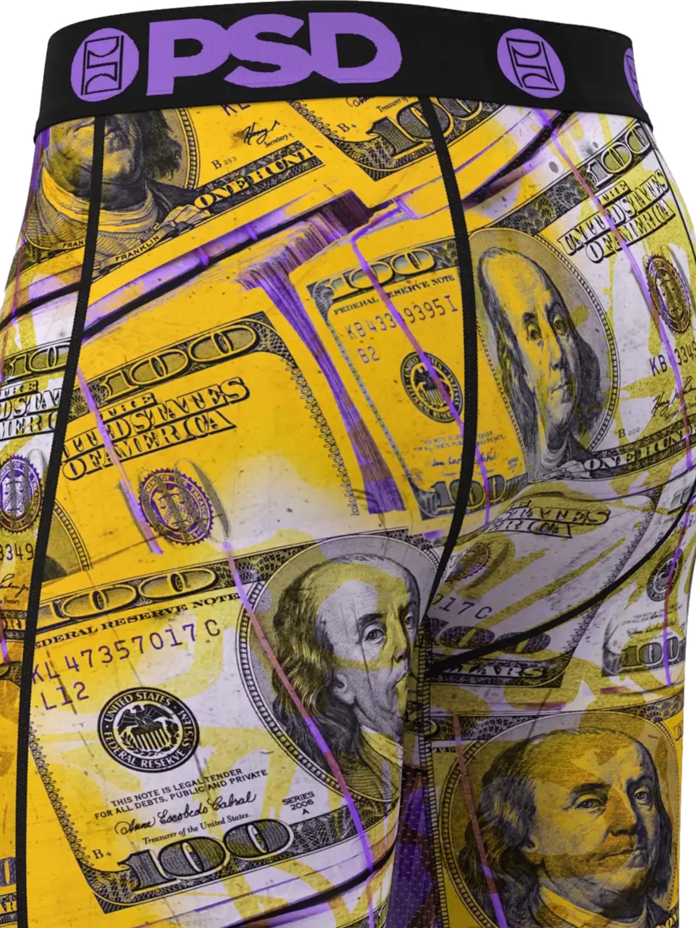 Boxers 'Money Scribe' PSD en mélange de couleurs