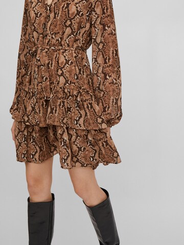 VILA Dress 'Adella' in Brown