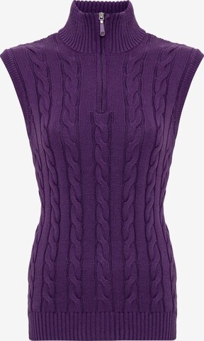 Felix Hardy Sweater in Purple: front