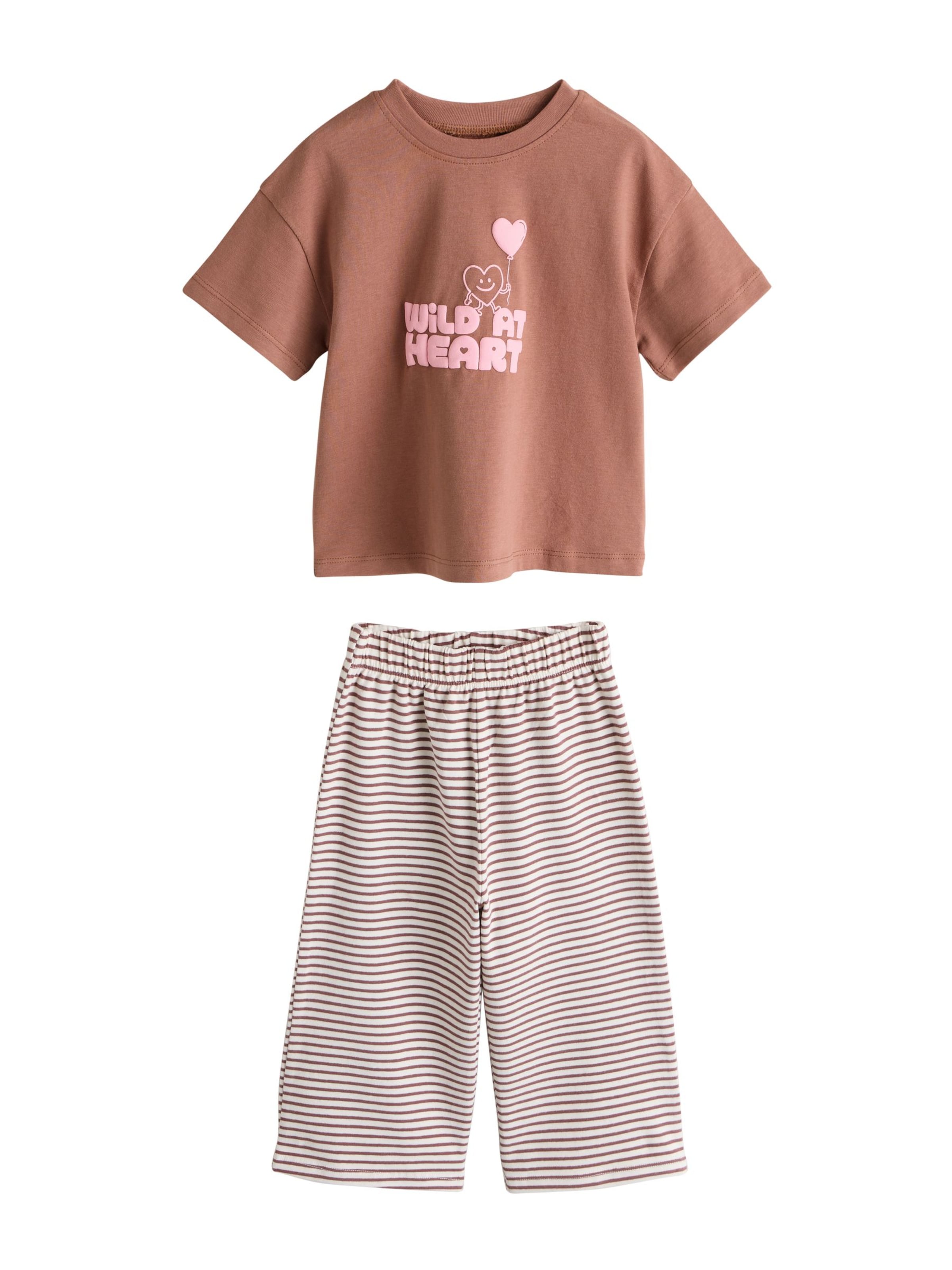 Set di Next in marrone: frontale