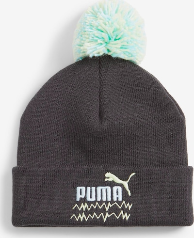 PUMA Beanie in Pastel blue / Pastel yellow / Anthracite, Item view