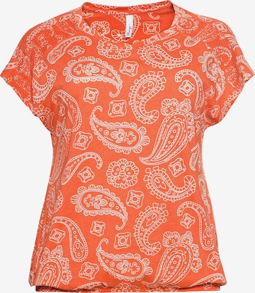 SHEEGO Shirt in Orange: front