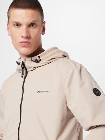 Ragwear Weatherproof jacket 'OLSSEN' in Beige