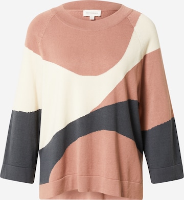 ARMEDANGELS Sweater 'Japandi' in Pink: front