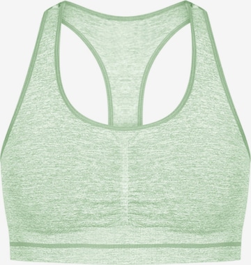 Bustier Soutien-gorge de sport 'Mila' Smilodox en vert : devant