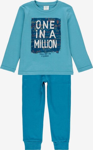 Boboli Pajamas in Blue: front